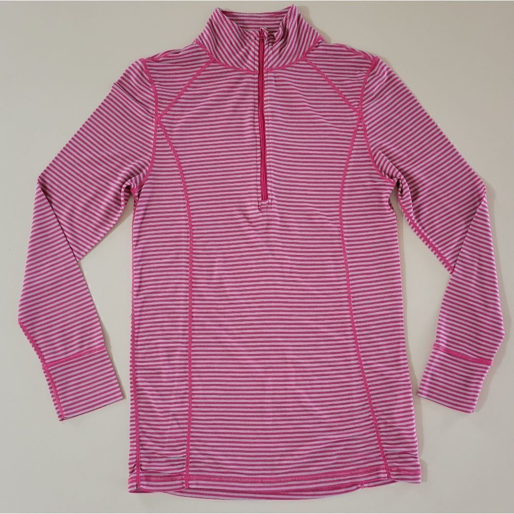 Joe Fresh Women's Long Sleeve Half Zip Pullover Top